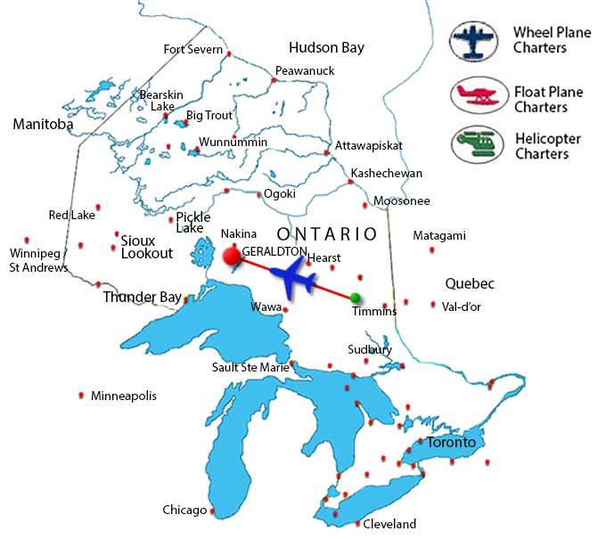 Webequie Helicopter Charter Flights